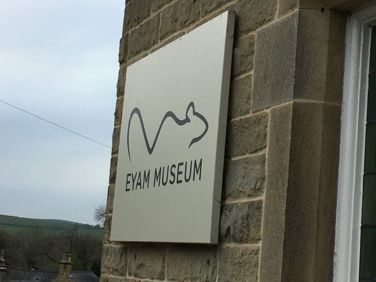Eyam Museum sign